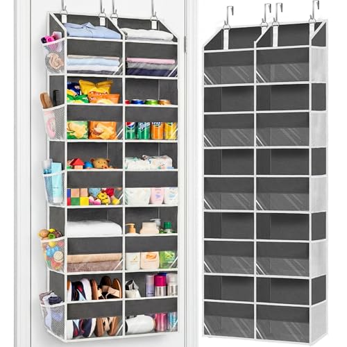 5-Tier Over Door Organizer, 10-Compartment Wide Storage Rack