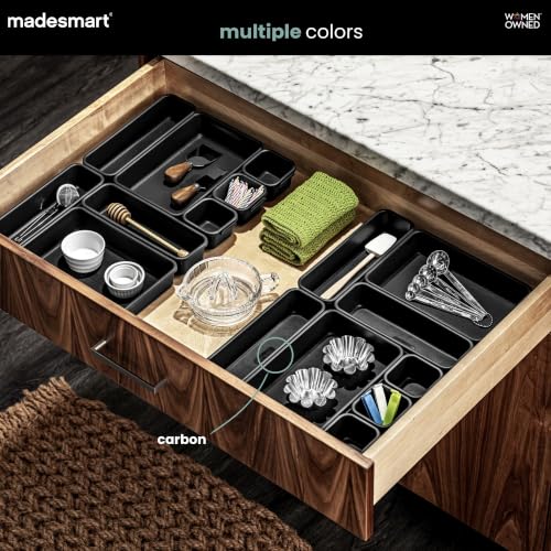 Classic 8 Piece Interlocking Bin Set, White - view 4