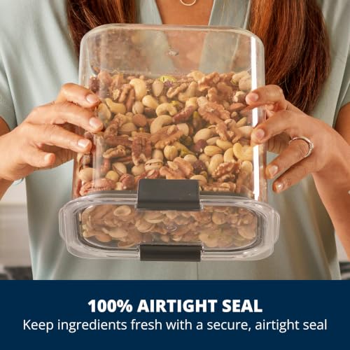 Brilliance Airtight Cereal Food Storage Container, Shatterproof, BPA-Free and Dishwasher-Safe, 32oz Capacity - view 2