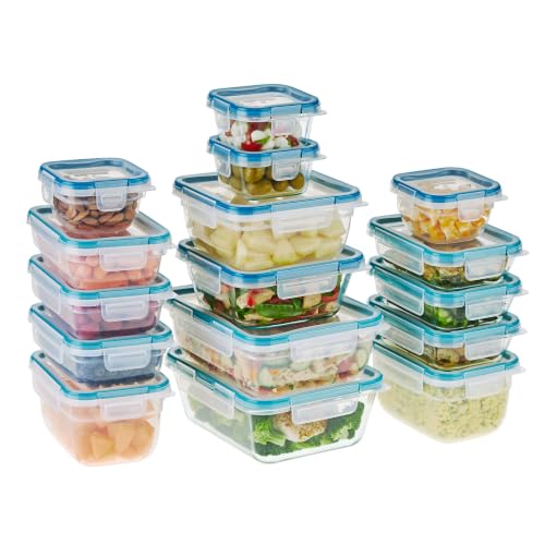 Glass & Plastic Mix Total Solution (16-Pack) Food Storage Set