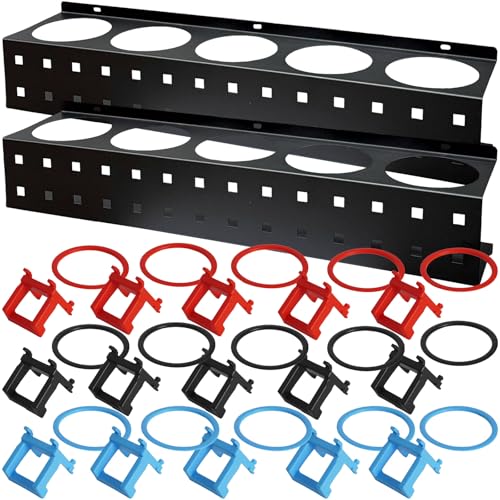 Spray Bottle Holder Rack Spray Can Organizer Storage Wall Mount - view 2
