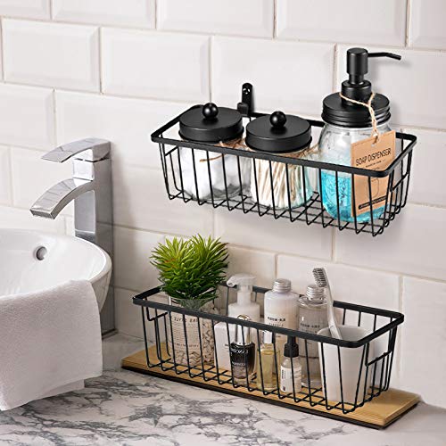 Metal Wire Basket, Small Storage Baskets for Bathroom Kitchen - view 5
