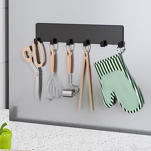 Metal Magnetic Spice Rack for Refrigerator Black, 5 Pack - view 2