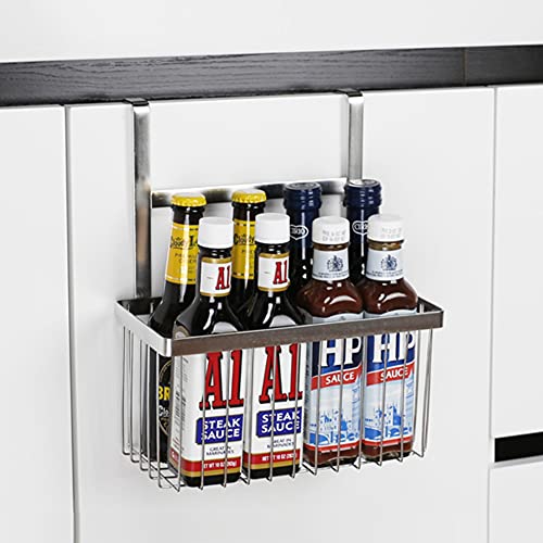 Over The Bathroom Shower Door Caddy Hanging Storage Organizer Baskets, Bathroom Over the Door Shower Caddy for Shampoo, Conditioner, Soap,2PCS - view 6