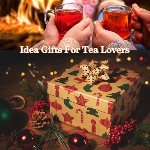 Magnetic Tea Bag Organizer, 6-Piece Metal Tea Organizers and Storage for Refrigerator, Counter, Idea Tea Gift for Tea Lovers (White) - view 6