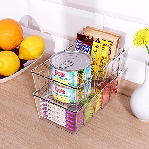 2 Pack Pantry Organization and Storage Bins for Kitchen Fridge - view 5