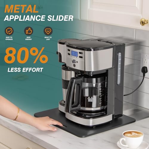 Metal Appliance Slider, Sliding Tray for Coffee Maker - view 2