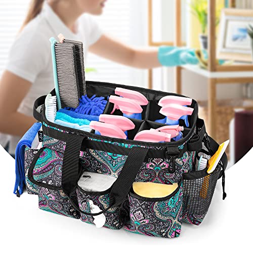 Large Wearable Cleaning Caddy Bag with Detachable Divider, Totem - view 6