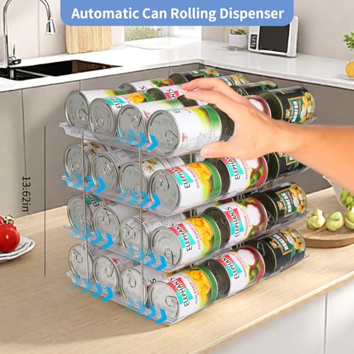 Can Organizer for Pantry, 2-Tier Canned Goods Organizer 2 Pack - view 4