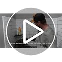 Corner Shower Shelves with Razor Hole, Modern Sturdy Shower Shelves - view 7
