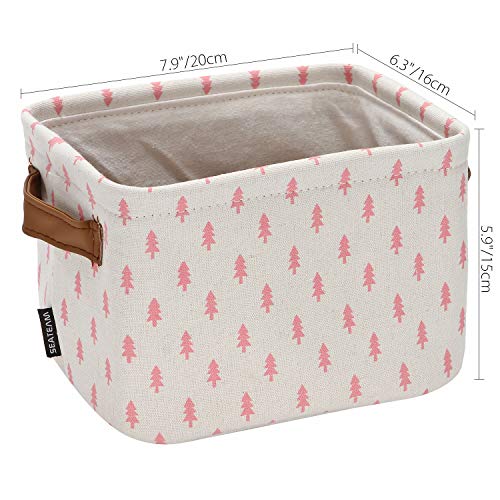 Collapsible Fabric Storage Cube Bins Organizer with Handles - view 2