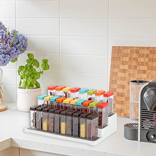 Travel Spice Containers, Camping Seasoning Kit, 24 Pack Grey - view 4