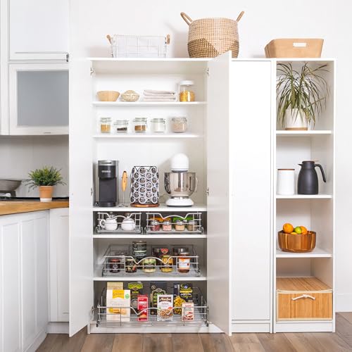 Pull Out Cabinet Organizer, Pantry Drawer, 22"W x 21"D x 5"H - view 2