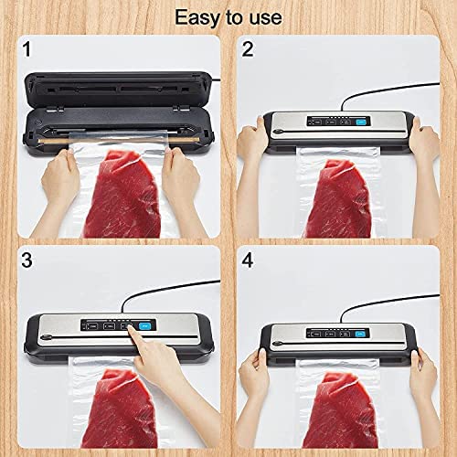 WIFI Sous Vide Cooker Bundle with Vacuum Sealer Machine - view 7