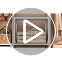 2 Pack Stackable Closet Organizers and Storage Shelves, Expandable Metal Clothing Shelf, Adjustable Shelving Unit for Cabinet Wardrobe, Kitchen, Pantry, Sweater Clothes Cube Storage Organizer - view 7