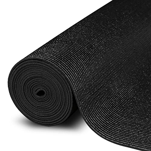 Foam Toolbox Liner Drawer Liner, Non-Slip Shelf Liners 16" W x 193" L Black