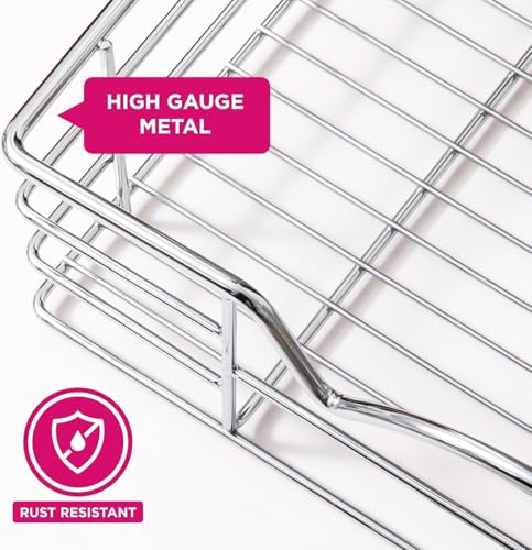 Pull Out Cabinet Organizer, Pantry Drawer, 20"W x 21"D x 5"H - view 4