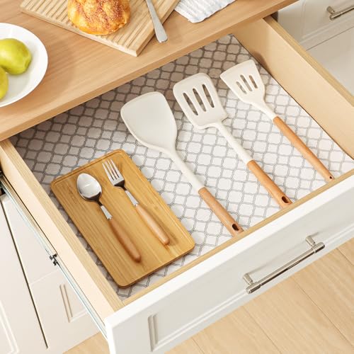 Felt Shelf Liners for Drawer & Kitchen Cabinet, 12 Pack, 12"×24" - view 4