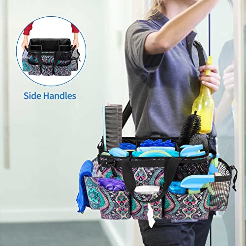 Wearable Cleaning Caddy Bag with 4 Foldable Dividers, Totem - view 5