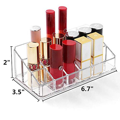 Lipstick Holder Lipgloss Organizer 18 Slot Makeup Cosmetics Storage Display - view 3