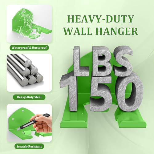 Power Tool Organizer Wall Mount, Lawn Tool Storage Rack for Weed Eater, Trimmer Rack for E.GO Power+ String Trimmer, Battery Powered 1 Pack - view 6