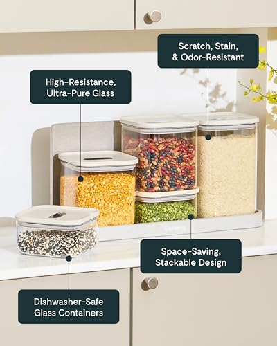 13-Piece Glass Airtight Food Storage Containers with Lids - view 4