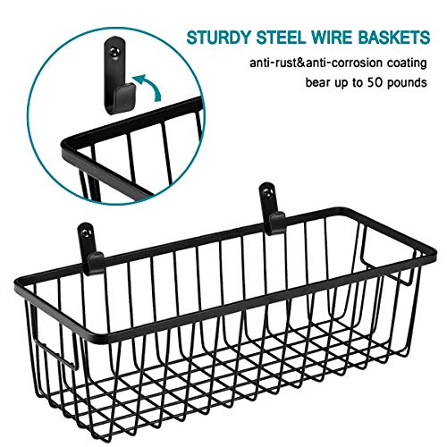 Metal Wire Basket, Small Storage Baskets for Bathroom Kitchen - view 3