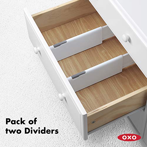 Good Grips Expandable Dresser Drawer Divider, 2-Pack - view 5