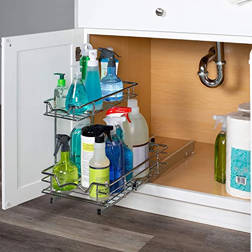 Under Sink Organizers and Storage, 11" W x 18" D x 15" H - view 2