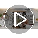 20 Jar Rotating Spice Rack, Wood & Stainless Steel Countertop - view 7