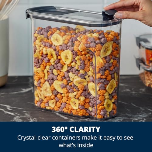 Brilliance Airtight Cereal Food Storage Container, Shatterproof, BPA-Free and Dishwasher-Safe, 32oz Capacity - view 4