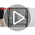 Water Bottle Organizer 4 Tiers Free Standing Water Bottle Holder Beverage Soda Can Drink Holder Stand Can Organizer Storage Rack for Pantry Kitchen Food Storage, Black - view 7