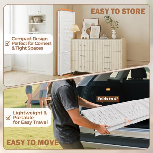 Foldable Greenhouse Shelving, 4-Tier Plant Stand, 1 Pack, White - view 4