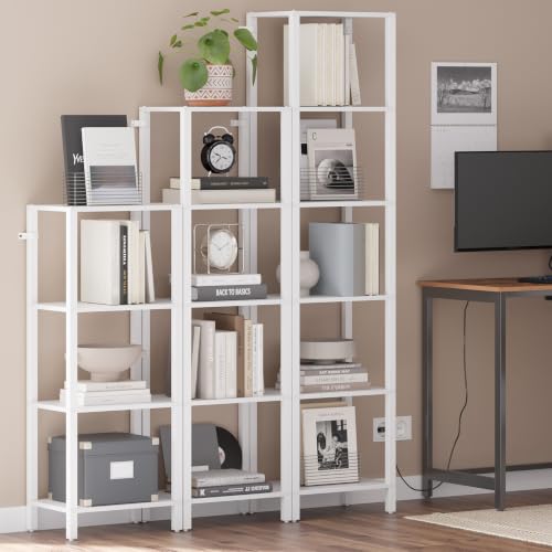 Bookshelf, 6-Tier Tall Narrow Book Shelf for Small Space - view 6