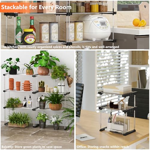 Expandable Under Sink Organizer, 2-Tier Adjustable Storage Shelf - view 6