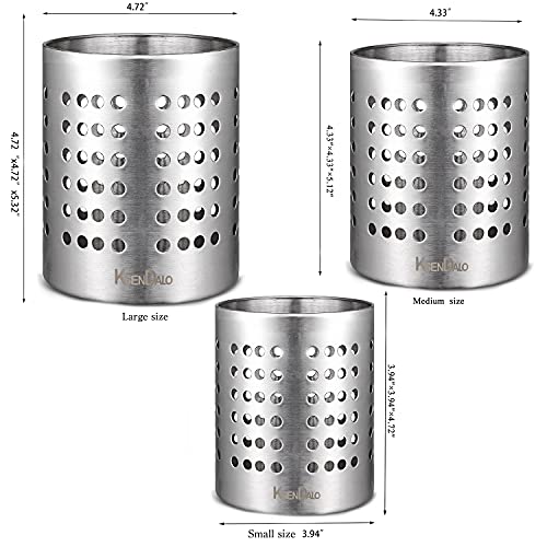 3 Pack 18/8 Stainless Steel Utensil Drying Holders for Kitchen - view 3
