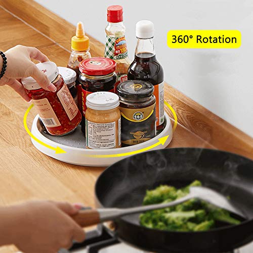 Lazy Susan Organizer, 10 Inch 360 Rotating Tray, 2 Pack - view 5