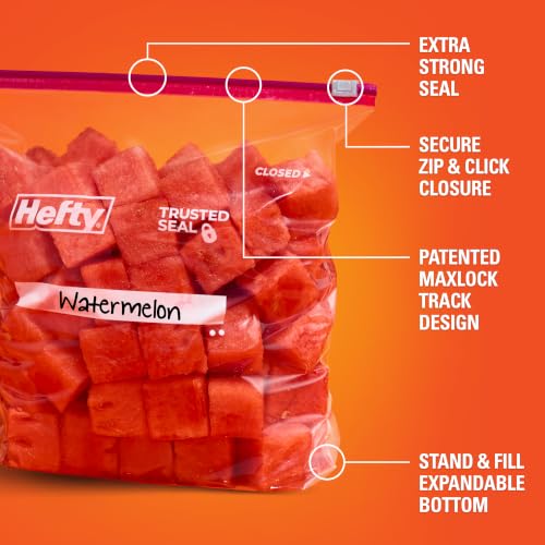 Slider Storage Bags, Gallon Size, 66ct - view 4