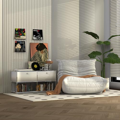 Acrylic Vinyl Record Holder Wall Mount – 8 Pack 12-Inch Floating Vinyl Shelves, Black Record Display Frames for LP Albums & Wall Decor - view 5