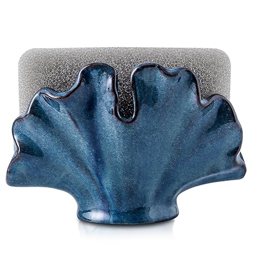 Ceramic Sponge Holder,Sponge Holder for Kitchen Sink