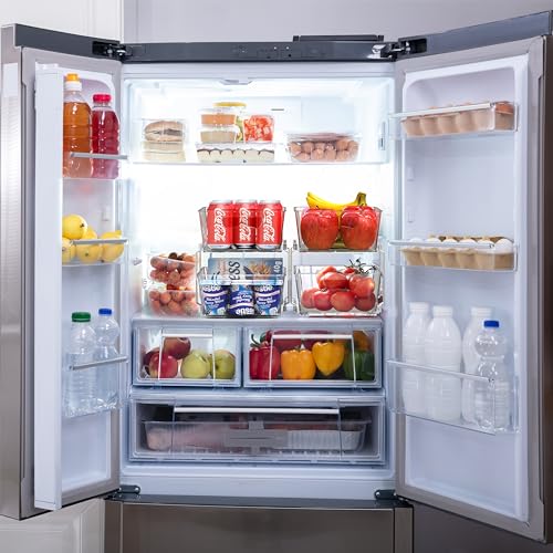 2 Tier Basket Drawer Cabinet Pull-Out Organizer, Clear - view 4