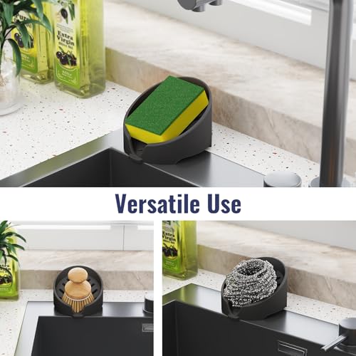 Silicone Sponge Holder for Kitchen Sink, Fits Scrub Daddy Mommy - view 6