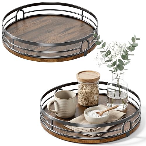 2 Pack Lazy Susan Organizer for Table Top Cabinet Kitchen Countertop