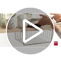 Metaltex Kanguro Undershelf Basket - Multipurpose, Space-saving Organiser for Home and Kitchen Essentials or Bathroom Products - Polytherm Copper, 40 x 26 x 14 Centimetres - view 7