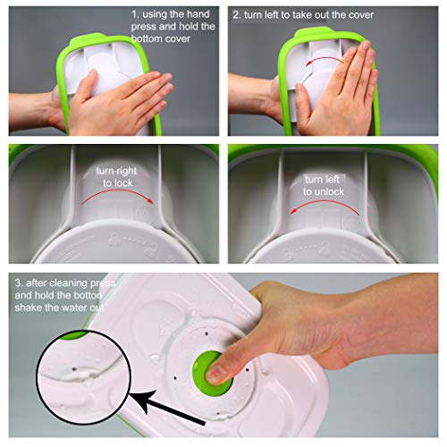 Vacuum Seal Food Storage System - Reusable Containers Starter Set & 2 Large Stackable Containers for Freshness (Pump Not Included) - view 6