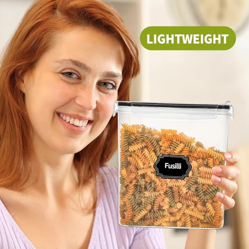 8PCS Large Cereal Containers Storage [4L/135.2 oz], Food Storage Containers - view 6