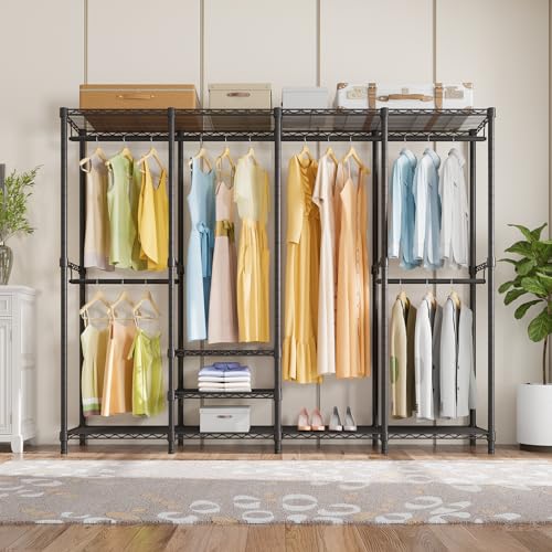 V40 Heavy Duty Clothes Rack, Modular Closet System Clothing Rack - view 6
