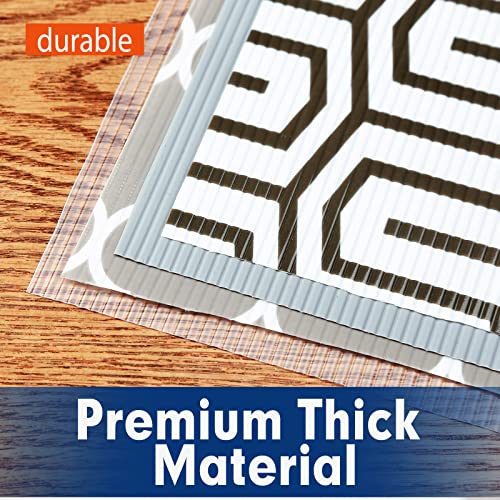 Shelf Liner, Drawer Liner, 12 x 120 Inches Cabinet Liner for Kitchen Cabinets Non-Adhesive Shelf Liners, Waterproof Shelf Paper with Non-Slip, Durable Liners, Clear - view 5