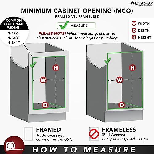Sliding Pants Rack for Closets, Min Opening Width of 29.75" - view 6