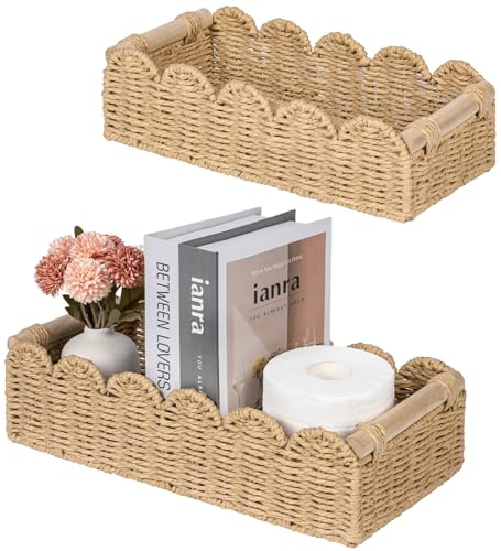 Toilet Paper Storage Basket for Over Toilet Tank Storage
